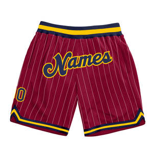 <b>Customized</b> Sports Team Shorts 100% Polyester Mesh Sublimated Club Name Training Basketball Athletic Shorts for Teamwear - Product Image 1