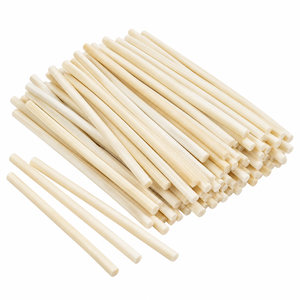 Rollos de Hueso Natural Hechos a Mano para la Fabricación de Joyas, Manualidades, Decoración del Hogar, Campanas de Viento y Accesorios de Bricolaje - Product Image 1