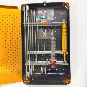 Kit d'instruments pour vis cannelées de 4,5 mm en acier inoxydable pour chirurgie orthopédique, outils chirurgicaux certifiés CE Dentavex - Product Image 5