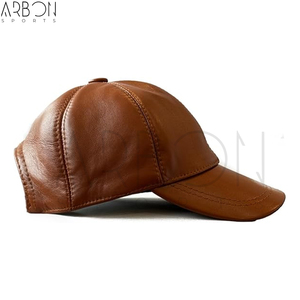 Casquettes en cuir faites à la main pour adultes, confortables, tendance, de haute qualité, du meilleur fournisseur, les plus vendues, pour l'extérieur, collection 2026 - Product Image 2