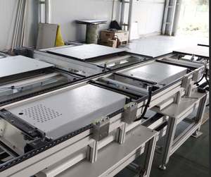 OEM Conveyor Chain Rubber New Lines Pallet Belt Retail Durable Semi-Auto Adjustable Speed Dishwasher Assembly 110-415V Aluminium - Product Image 5