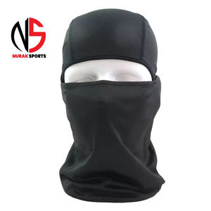 Cagoule multifonction populaire à 1 trou en maille respirante polyester-spandex, masques de ski personnalisés pour activités de plein air, cyclisme, moto et sports - Product Image 1