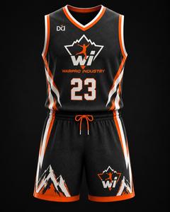 Conjuntos de Uniformes de Baloncesto Ligeros y Transpirables de Alta Calidad, Uniformes Deportivos Personalizados de Venta Caliente para Adultos - Product Image 1