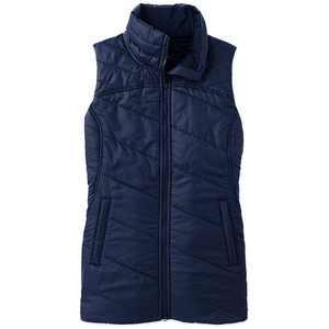 Gilet matelassé à capuche pour homme, couleur unie, fermeture éclair, imperméable, réversible, coupe-vent, vêtement d'extérieur décontracté pour l'hiver, toile écologique - Product Image 4