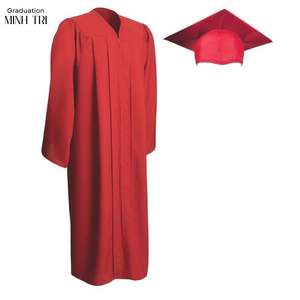 Gorro de graduación de poliéster con borla y vestido | Vestimenta de ceremonia escolar | Servicio OEM ODM - Product Image 5