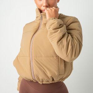 Parka matelassée pour femme, manteau d'hiver chaud à capuche, imperméable, vêtement d'extérieur tendance, fournisseur en gros, hydrofuge - Product Image 2