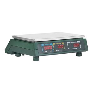 Bilancia Digitale Elettronica per Gastronomia 66 LB, Commerciale per Alimenti, Frutta, Carne, Prodotti, con Funzione di Conteggio e Display LED, Unità KG - Product Image 1