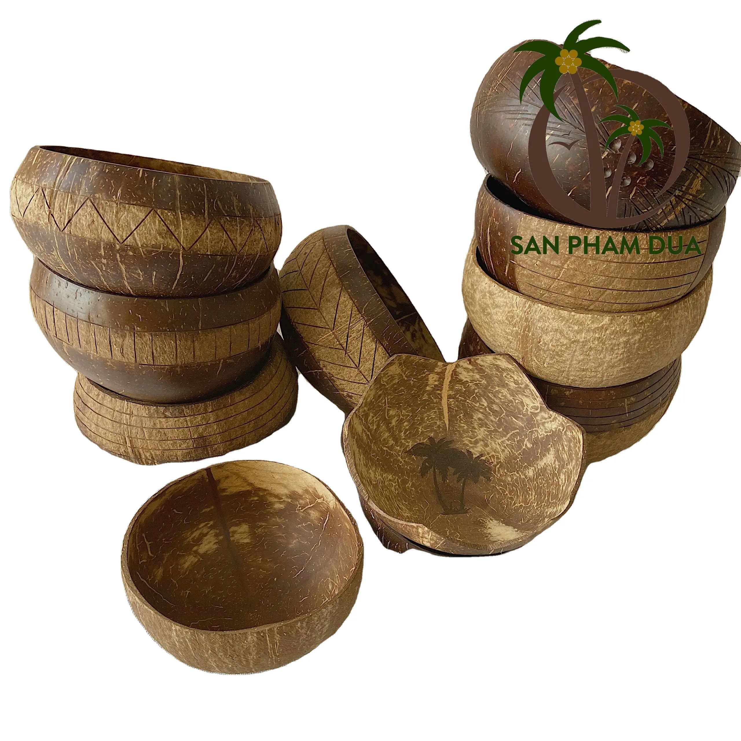 HOHE QUALITÄT NATÜRLICHE COCONUT SHELL SCHÜSSEL AUS VIETNAM/ SMOOTHIE COCO SCHALEN NACHHALTIGE UND UMWELTFREUNDLICHE SCHALEN MIT NIEDRIGEN PREIS