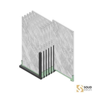 ชั้นวางของแบบเลื่อนได้อิสระสไตล์อิตาลี พร้อมขาตั้ง ประกอบง่าย ดีไซน์น้ำหนักเบา เหมาะสำหรับใช้ในโชว์รูมภายในอาคาร - Product Image 5