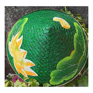หมวกทรงกรวยเวียดนามทำมือแบบดั้งเดิม หมวกนอมลา ของที่ระลึกทางวัฒนธรรมที่เป็นเอกลักษณ์ เป็นมิตรกับสิ่งแวดล้อม เหมาะสำหรับตลาดโลก - Product Image 3