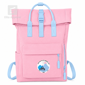 Custom Jack And Jill Sorority <b>Backpack</b> embroidered logo Casual Style Large Capacity <b>Backpack</b> for girls with polyester lining - Product Image 1
