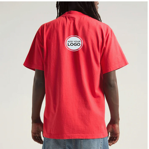 Premium Wholesale Shaka Style Max Heavyweight Tee 100% Combed Cotton Heavy Duty Plain Blank T-Shirts - Product Image 1
