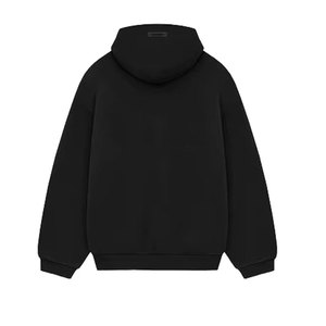 Crocheted Lined 100% Cotton Vintage Casual Autumn Hoodie Custom Color Contrast Big Logo Ironing Label Printed Hoodies Heavyweigh - Product Image 3