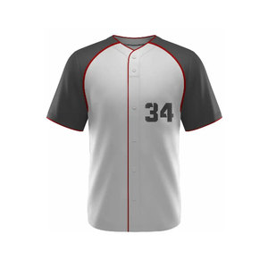 Uniforme de baseball respirant avec logo personnalisé, prix raisonnable, vente en promotion. - Product Image 2