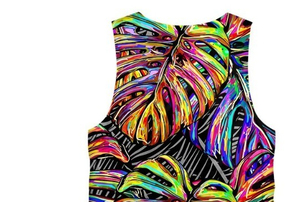 Débardeurs personnalisés respirants en maille tricotée pour hommes, imprimés, pour la course et l'entraînement, en polyester/coton, sublimation, maille - Product Image 4