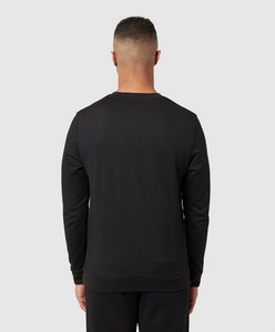 Sweat-shirt unisexe en coton épais à col rond, personnalisable avec broderie en relief, coupe oversize, à prix réduit. - Product Image 2