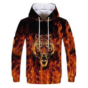 Nueva llegada Sublimación Sudadera con capucha General impresa Sudadera con capucha 3D todo estampado Moda Hombres Sudaderas multicolor - Product Image 2
