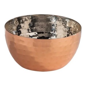 Top selling Stainless Steel Fruit Bowl with leaf accents amazing <b>Container</b> <b>Snack</b> nuts bowl silver & golden Dinnerware - Product Image 6