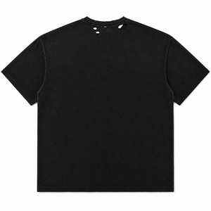 Camiseta Glory Custom Distressed con estampado DTG, 100% algodón, calidad premium, con pedrería, manga corta, para uso casual unisex. - Product Image 2