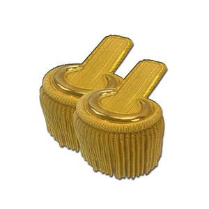 Épaulettes tactiques britanniques à franges en fil d'or, accessoires d'uniforme tactique, collection 2026, vente chaude - Product Image 2