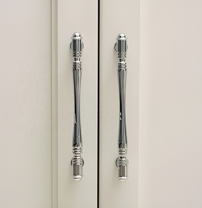 Trending Brass Pull <b>Door</b> <b>Handle</b> Classic Design Durable Nickel Polished Kitchen Hardware Bathroom Bedroom Wardrobe Use - Product Image 1
