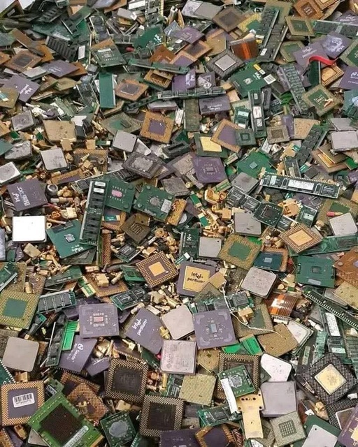 High purity CPU ceramic scrap processor