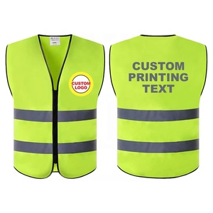 Gilet de sécurité haute visibilité réfléchissant pour agents de sécurité, vêtements de travail respirants avec poche plaquée pour le travail de nuit et les activités de plein air - Product Image 6