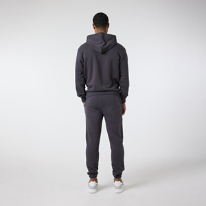 Conjunto Deportivo de Lujo para Otoño, Sudadera y Pantalones Jogger, Venta al por Mayor, Sudadera con Logotipo Personalizado, 100% Algodón Felpa, Hombros Caídos - Product Image 3