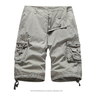 Pantalones cortos informales para hombre, Bermudas masculinas de estilo veraniego, de buena calidad, 100% algodón - Product Image 3