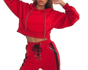 Wholesale Premium French Terry Women's Blank Hoodie Oversized Boxy <b>Crop</b> <b>Top</b> Drop Shoulder Loose Casual Long Sleeve Sweatshirt - Product Image 4