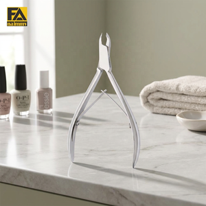 FA Najmmy Coupe-cuticules en acier inoxydable à ressort unique, outil de manucure, style classique, coupe-ongles durable - Product Image 3