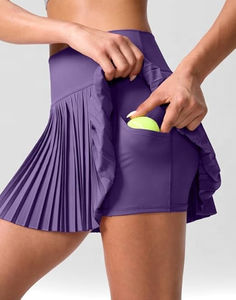 Jupes mini XS 100 % coton de haute qualité pour femmes, respirantes, décontractées, streetwear, logo personnalisé, confortables, imprimées, sequins naturels - Product Image 5