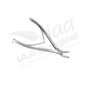 Rongeur Ortopédico para Sujeción de Huesos, Instrumento Quirúrgico Manual de Acero Inoxidable, Certificado CE Clase I - Product Image 3