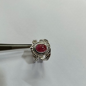 Anillo ovalado de cornalina en plata de ley 925, hecho a mano, anillo de promesa para mujer, regalo de joyería para ella, anillo con engaste de bisel, piedra de nacimiento de julio. - Product Image 6