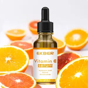 Low Moq Ekber High Quality Organic Vegan Arbutin VC Kojic Acid Serum Natural Skin Science Vitamin C Serum