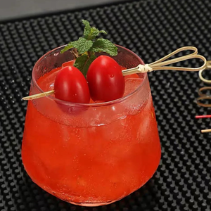 100 brochettes en bambou faites à la main, agitateurs à cocktail, pics à apéritif, bâtonnets à fruits, 9 cm, 12 cm, faciles à nettoyer, accessoires pour barbecue et bar - Product Image 6