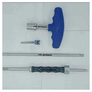 Orthopedic Bone <b>Screwdriver</b> <b>Set</b> with Quick Coupling Handle Professional Surgical Instruments Medical Grade Stainless Steel Bone - Product Image 3