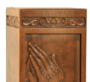 โกศบรรจุอัฐิไม้ธรรมชาติสไตล์อเมริกันสมัยใหม่ คุณภาพเยี่ยม ทำด้วยมือ เป็นมิตรกับสิ่งแวดล้อม - Product Image 4