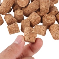 Bouchons de vin en bois naturel personnalisés en gros vin rouge bouteille de champagne bouchons de liège pour vodka tequila whisky