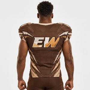 Maillot de football américain performant, conçu avec des matériaux légers, une coupe flexible et une qualité durable pour les matchs de compétition. - Product Image 5