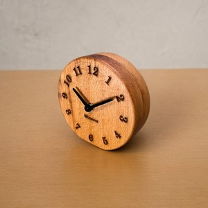 Horloge de bureau en bois, mouvement à quartz circulaire, affichage à aiguilles, silencieuse, sans tic-tac, design minimaliste - Product Image 3