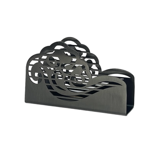 Porta servilletas de metal moderno hecho a mano – Soporte de servilletas de mesa para decoración de cocina, hotel y restaurante - Product Image 2