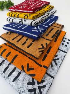 Tela africana estampada en cera y tela Ankara por metros para proyectos de costura, acolchados, manualidades y diseños de moda creativos - Product Image 5