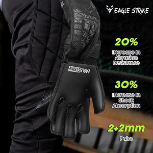 Gants de gardien de but BLUE EAGLE SPORTS GK-25510 2025 en latex allemand de haute qualité, coupe négative, personnalisables avec logo, pour extérieur - Product Image 2