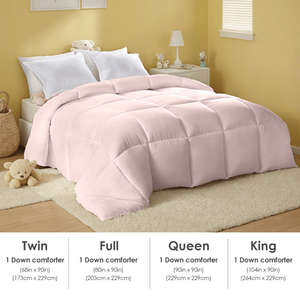 Piumino Ultra Morbido Bianco Extra Large con Trapuntatura a Quadri, Qualità Lusso da Hotel per Camere da Letto e Pensioni, Ultra Confortevole - Product Image 2