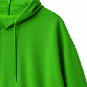 Sudadera con Capucha y Cremallera para Hombre, Estilo Vintage, Poliéster/Rayón, Color Sólido, Casual, Forro Polar, Corte Regular, Ropa de Invierno, Amarillo, Ecológica - Product Image 4
