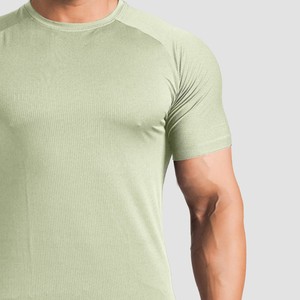 Camisetas de Jersey al por Mayor con Logotipo Personalizado para Hombre, Cuello Redondo, Manga Corta, Corte Ajustado, Transpirables, Ecológicas, Ligeras y de Secado Rápido - Product Image 4