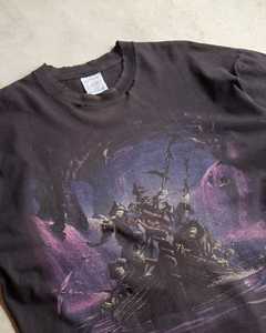 Casual 100% algodón de gran tamaño de silicona impresa transpirable secado rápido Terry tela hombres Camisetas cuello redondo de manga corta - Product Image 5