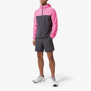Ensemble veste coupe-vent et short en tissu premium, respirant, vêtements de sport d'extérieur, fournisseur de haute qualité - Product Image 6