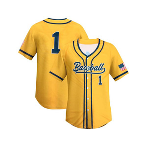 Maillot de baseball pour hommes, chemises de baseball brodées, numéros et lettres imprimés, uniforme sportif, vêtements pour hommes, cadeau - Product Image 1